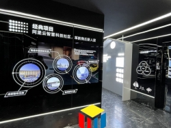 璀璨透光：激光内雕玻璃点亮展厅的艺术