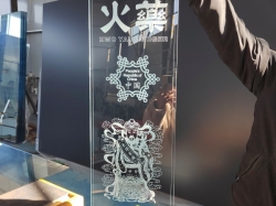 展览展示新宠儿：激光内雕玻璃的多元魅力