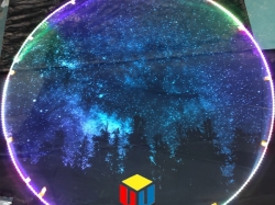激光内雕玻璃星空顶：点亮梦幻空间