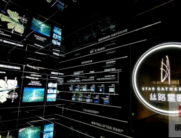 丝路星曜 镜子剥漆 展厅实景